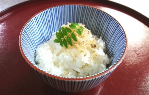 Chirimensansho rice_1